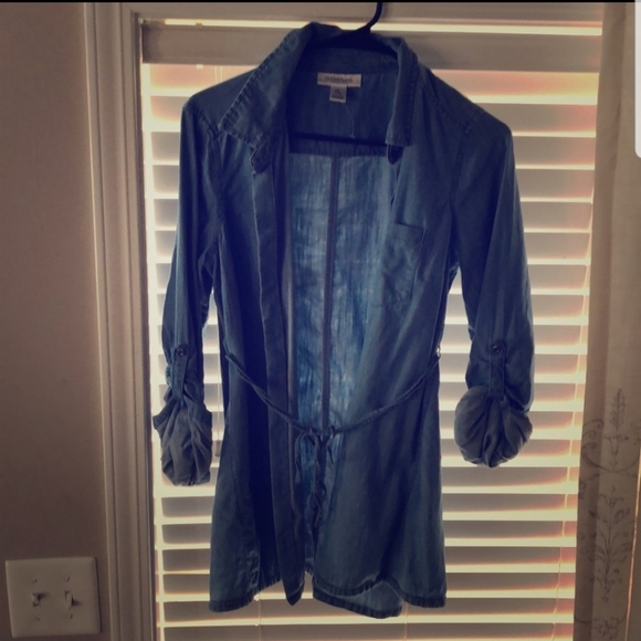 Motherhood Maternity Tops - Motherhood maternity denim shirt